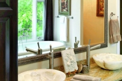 Marble stone vessel sinks